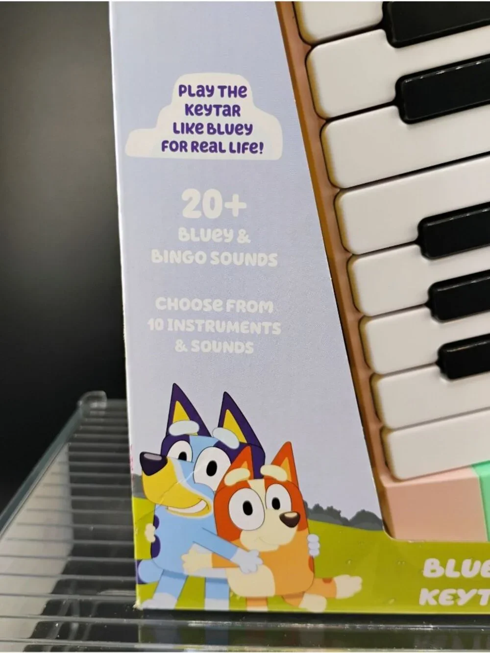 Bluey Keytar Toy By VTech For Ages 3-6 With Strap Included